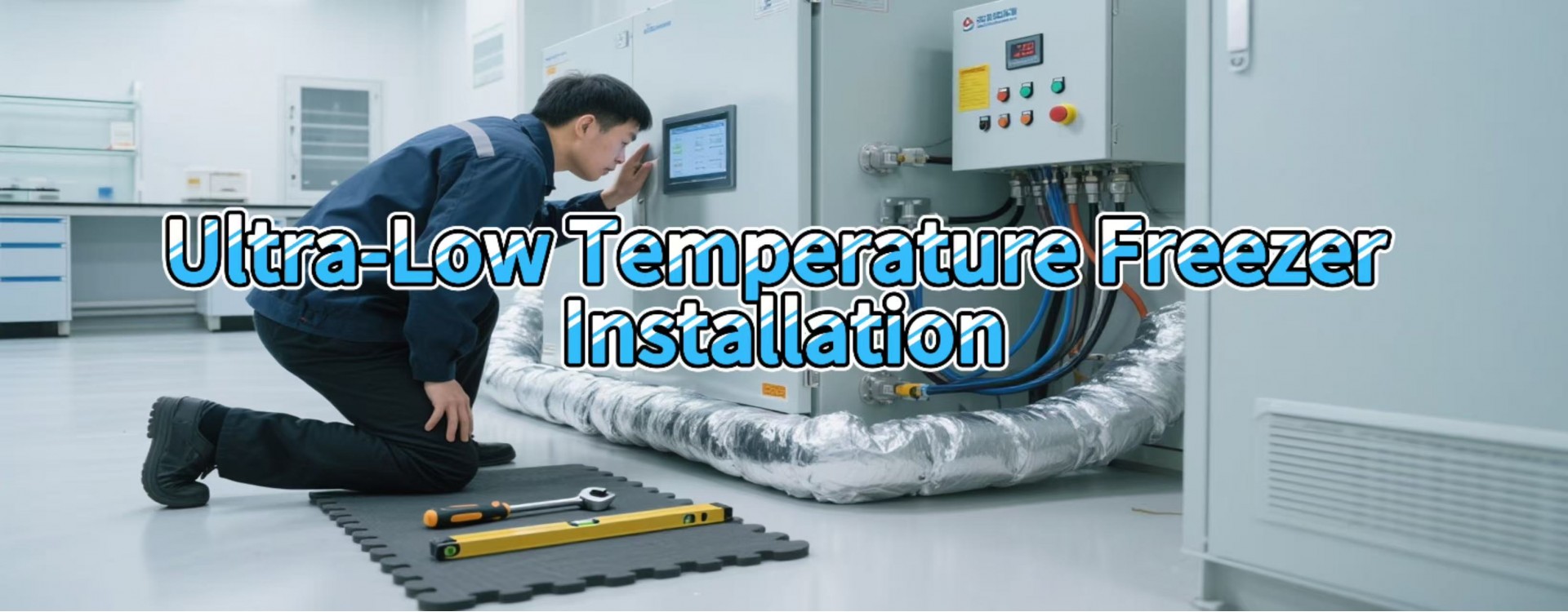 Ultra-Low Temperature Freezer Installation Banner Image 1