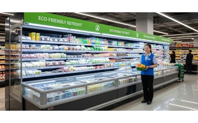 Supermarket Refrigeration System Eco-Friendly Retrofit Supermarket Refrigeration System Eco-Friendly Retrofit