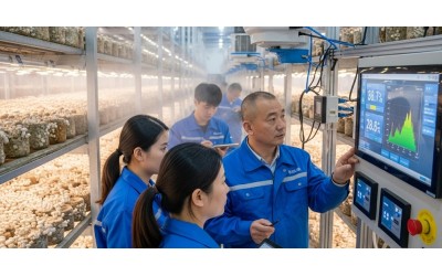 Climate Control System for Industrial Mushroom Farm Climate Control System for Industrial Mushroom Farm