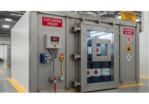 Explosion-Proof Cold Storage for Hazardous Chemicals
