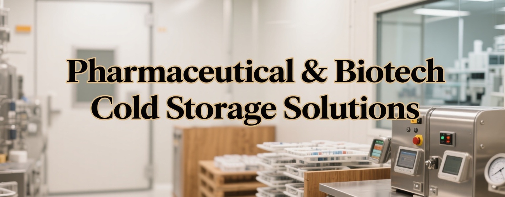 Pharmaceutical & Biotech Cold Storage Solutions Banner Image 1