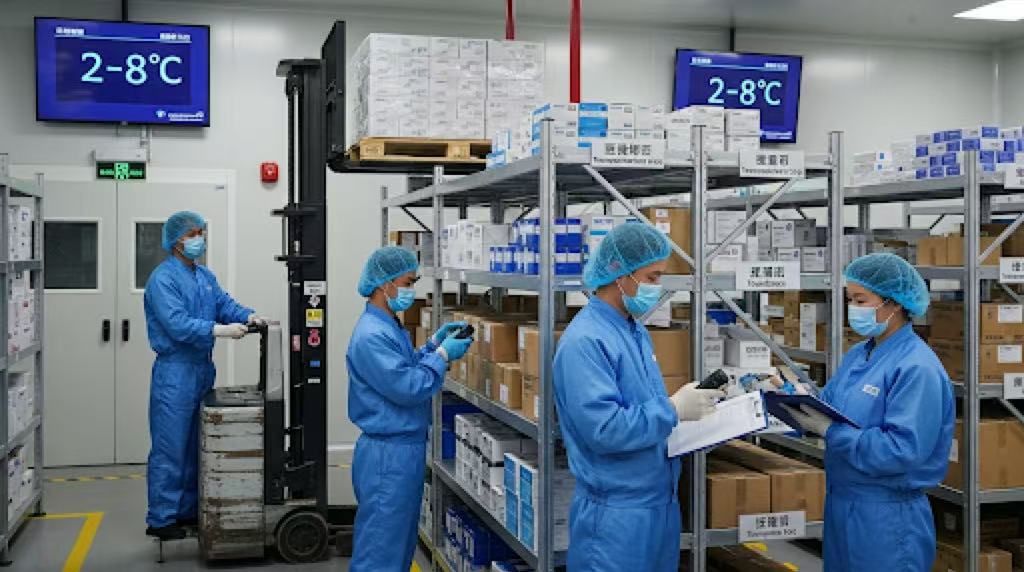 GSP-compliant medical cold storage facility